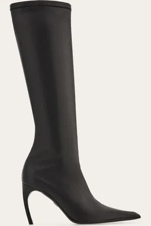Salvatore Ferragamo Damen Stiefel aus Stretch-Nappa Größe 36.5