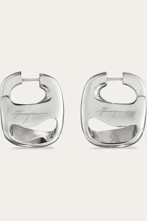 Salvatore Ferragamo Damen Ohrringe Vara-Schnalle