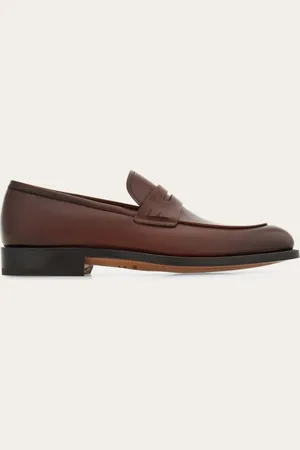 Salvatore Ferragamo Herren Penny-Driver-Mokassin „Tramezza“ Größe 40.5