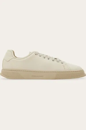 Salvatore Ferragamo Herren Low-Top-Sneaker Größe 39