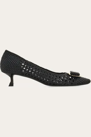 Salvatore Ferragamo Damen New Vara Plate Pump Größe 35.5