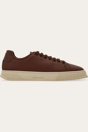 Salvatore Ferragamo Herren Low-Top-Sneaker Größe 40