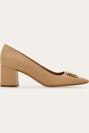 Salvatore Ferragamo Damen New Vara Plate Pumps Größe 35