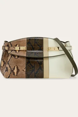 Salvatore Ferragamo Damen Hug Umhängetasche Soft (L)