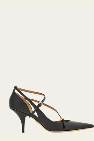 Salvatore Ferragamo Damen Pump mit Doppelriemchen Größe 35.5