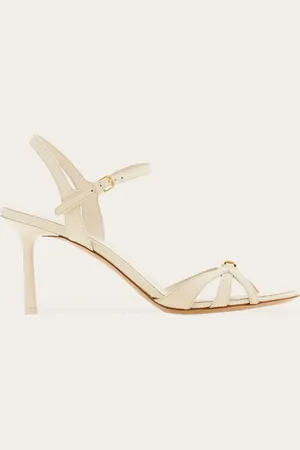 Salvatore Ferragamo Damen New Vara Plate Sandale Größe 36