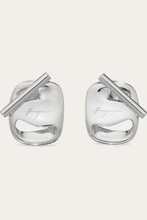 Salvatore Ferragamo Damen Ohrringe Vara-Schnalle