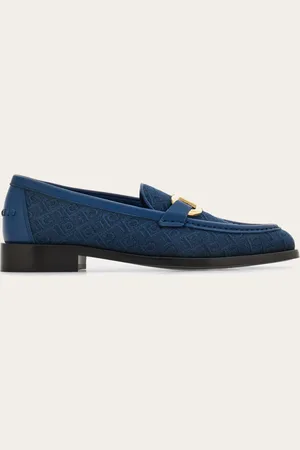 Salvatore Ferragamo Damen Loafer in Mokassin-Machart mit Gancini-Ornament Größe 35.5
