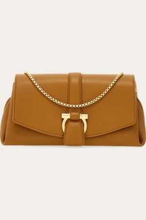 Salvatore Ferragamo Damen Umhängetasche mit Klappe (XS)