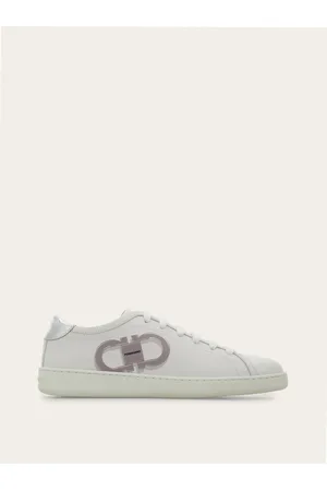 Salvatore Ferragamo Damen Doppel-Gancini Sneaker Größe 35.5