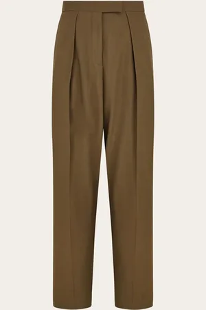 Salvatore Ferragamo Damen Bundfaltenhose