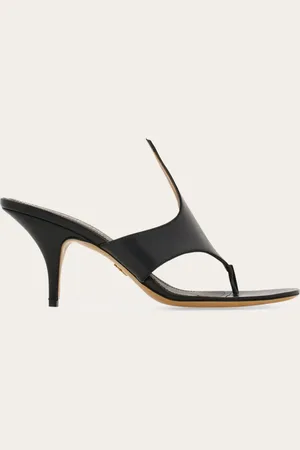 Salvatore Ferragamo Damen Zehensandalen mit grafischem Detail Größe 35