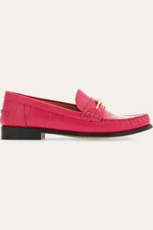 Salvatore Ferragamo Damen F-Schnallen-Mokassin Größe 35.5