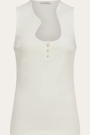 Salvatore Ferragamo Damen Top mit Formausschnitt