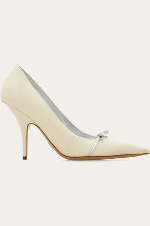 Salvatore Ferragamo Damen Bridal - Pumps mit Mini-Schleife Größe 37.5