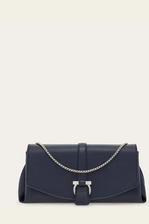 Salvatore Ferragamo Damen Umhängetasche mit Klappe (S)