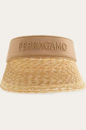 Salvatore Ferragamo Damen Visor with signature