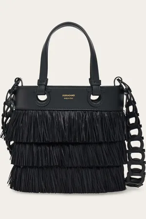 Salvatore Ferragamo Damen Totebag Fringes (S)