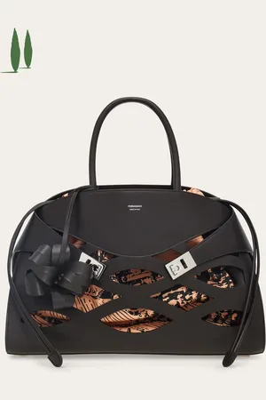 Salvatore Ferragamo Damen Back to Earth - Handtasche Hug Back to Earth (L)