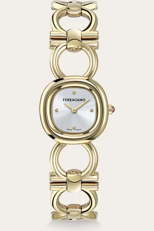 Salvatore Ferragamo Damen Double Gancini Uhr