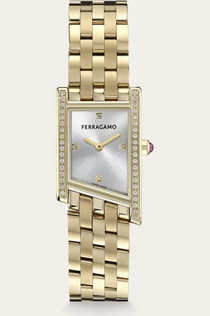 Salvatore Ferragamo Damen Asymetrique Uhr