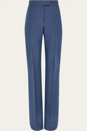 Salvatore Ferragamo Damen Hose aus Woll-Faille