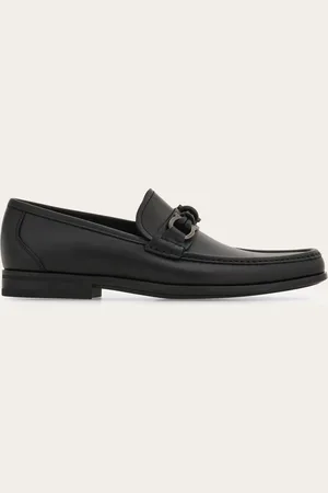 Salvatore Ferragamo Herren Loafer mit Gancini-Trense Größe 39