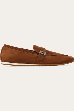 Salvatore Ferragamo Herren Loafer mit Hug-Schnalle Größe 39.5