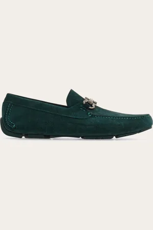 Salvatore Ferragamo Herren Driver-Mokassin mit Gancini-Ornament Größe 39.5