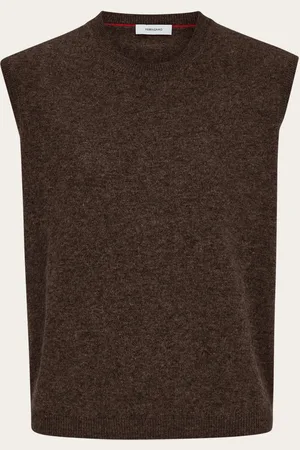 Salvatore Ferragamo Damen Ärmelloses Top aus Kaschmir