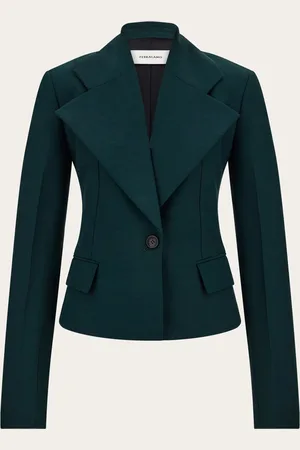 Salvatore Ferragamo Damen Cropped Blazer