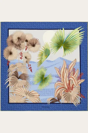 Salvatore Ferragamo Damen Dure print silk scarf