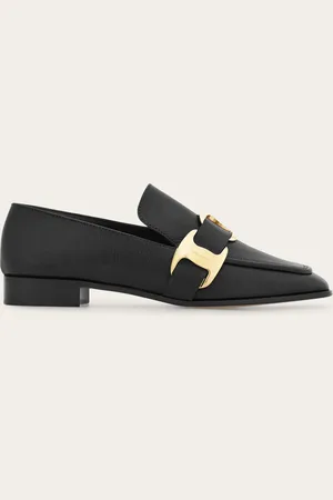 Salvatore Ferragamo Damen Maxi Vara Plate Loafer Größe 35.5