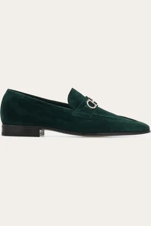 Salvatore Ferragamo Herren Loafer mit Gancini-Trense Größe 40