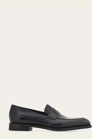 Salvatore Ferragamo Herren Penny-Loafer in Tramezza-Machart Größe 40