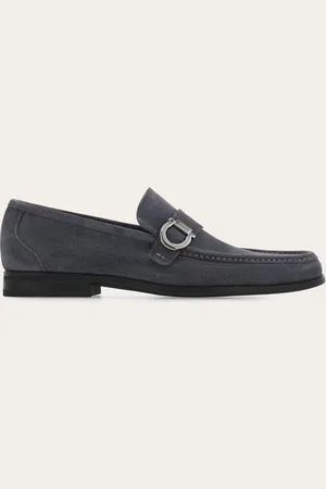 Salvatore Ferragamo Herren Loafer mit Gancini-Ornament Größe 40