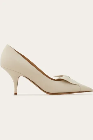 Salvatore Ferragamo Damen Pumps mit Schleife Größe 35