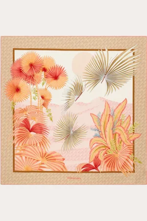 Salvatore Ferragamo Damen Dure print silk scarf