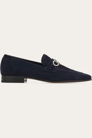 Salvatore Ferragamo Herren Loafer mit Gancini-Trense Größe 39.5