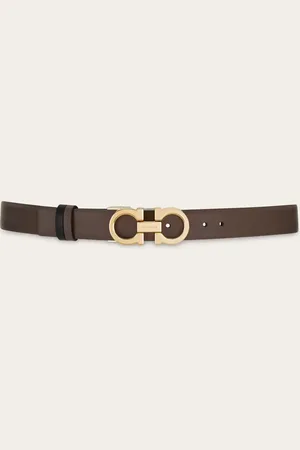 Salvatore Ferragamo Damen Verstellbarer Gancini Wendegürtel