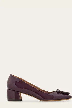 Salvatore Ferragamo Damen Maxi Gancini Pumps Größe 35
