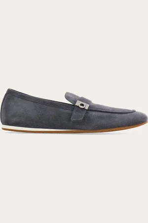 Salvatore Ferragamo Herren Loafer mit Hug-Schnalle Größe 39.5