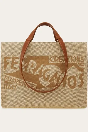 Salvatore Ferragamo Damen Totebag mit Logo (L)
