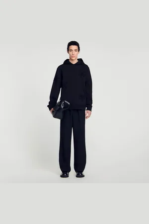 Sandro Hoodie mit Blumenmuster