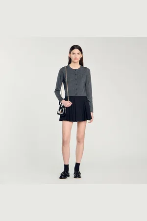 Sandro Cardigan aus Wolle und Kaschmir