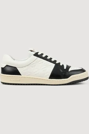 Sandro Niedrige Sneakers aus Leder