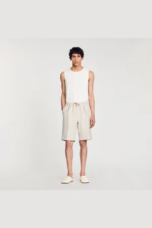Sandro Bermudashorts aus Jersey