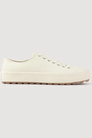 Sandro Niedrige Sneakers aus Leinen