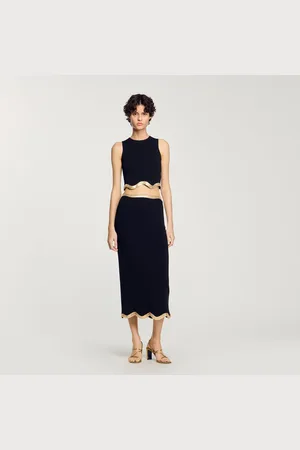 Sandro Pullover mit Kettendetails