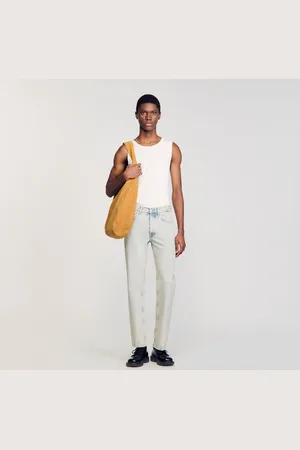Sandro Verwaschene Regular-Fit-Jeans